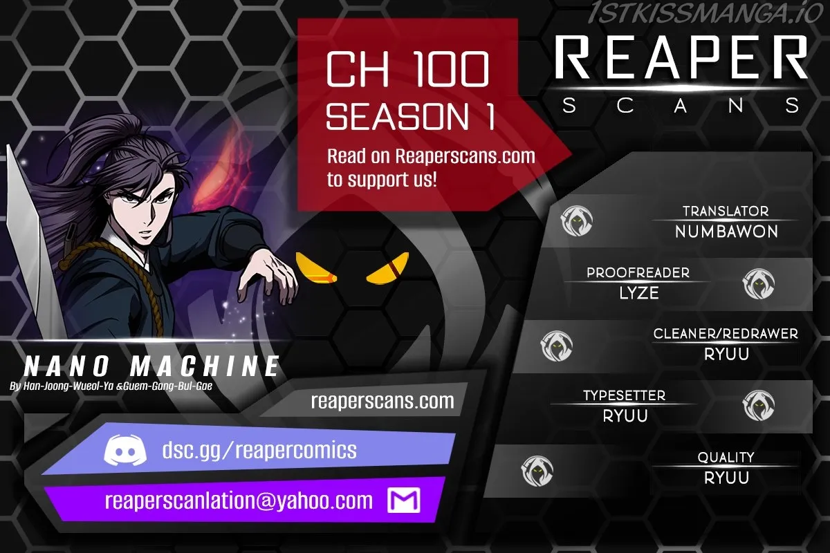 Nano Machine Chapter 100 Online - página 1