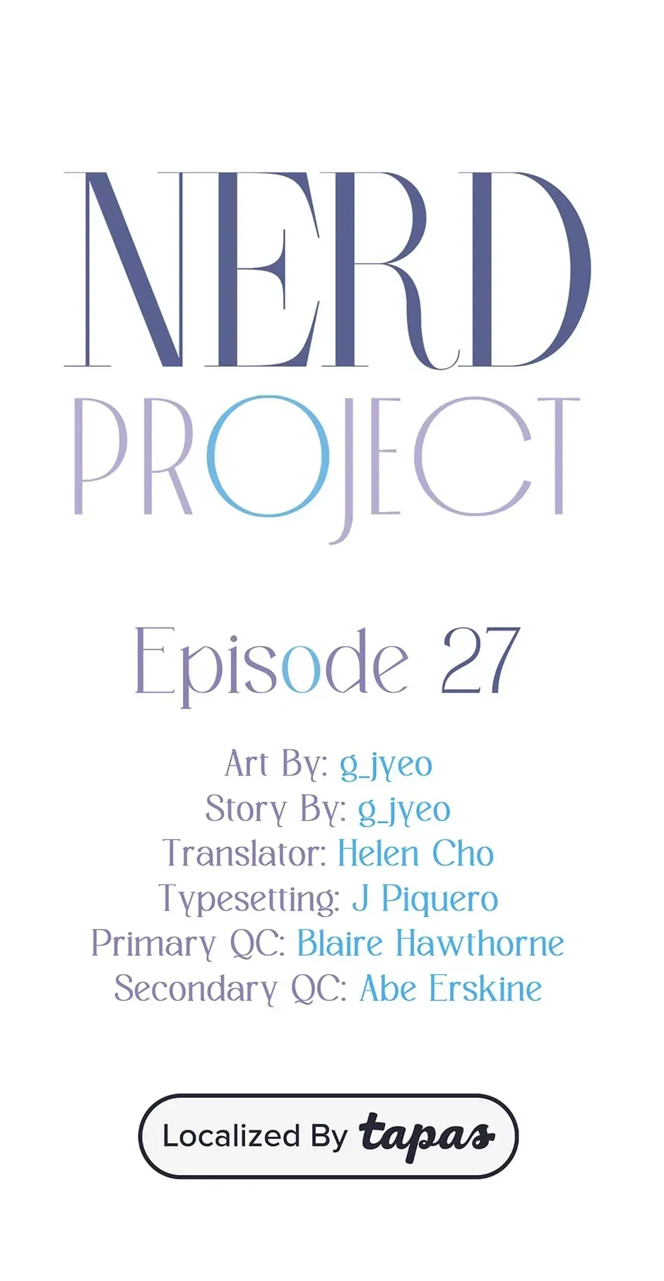 Nerd Project Chapter 27 Online - página 1