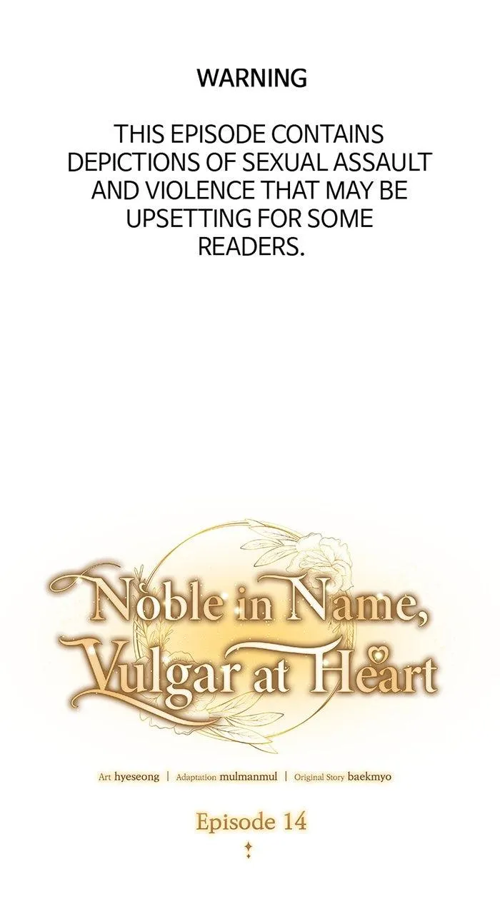 Noble in Name, Vulgar at Heart Chapter 14 Online - pƔgina 2