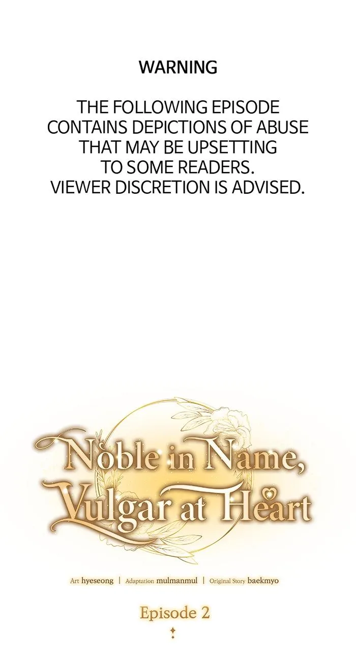 Noble in Name, Vulgar at Heart Chapter 2 Online - pƔgina 2