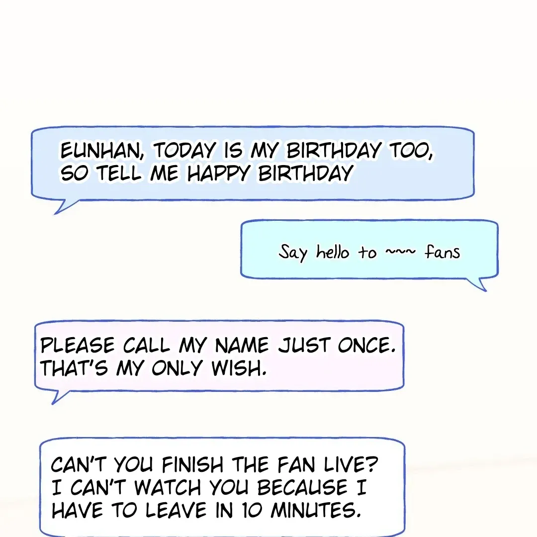 Not to Me, But to the Fans Chapter 13 Online - página 128