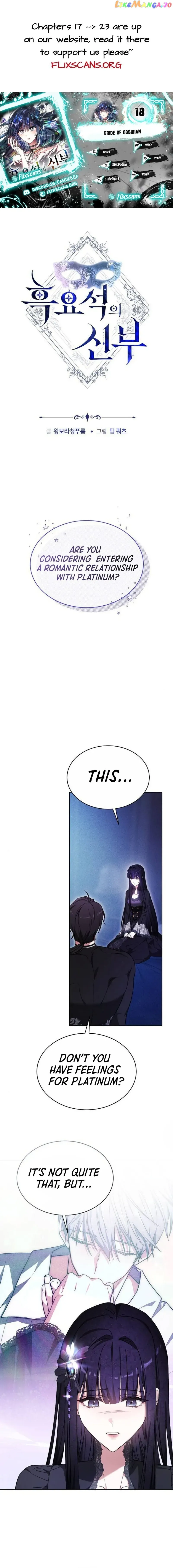 Obsidian Bride Chapter 18 Online - página 1