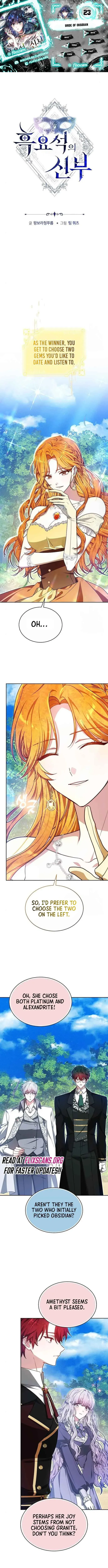 Obsidian Bride Chapter 23 Online - página 1