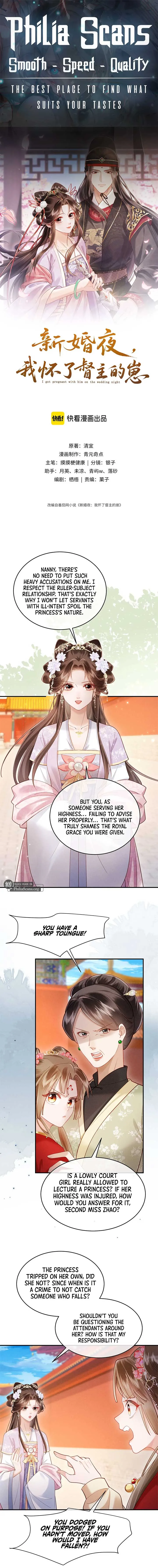 On Our Wedding Night, I Got Pregnant with the Chief Warden’s Child Chapter 6 Online - página 1