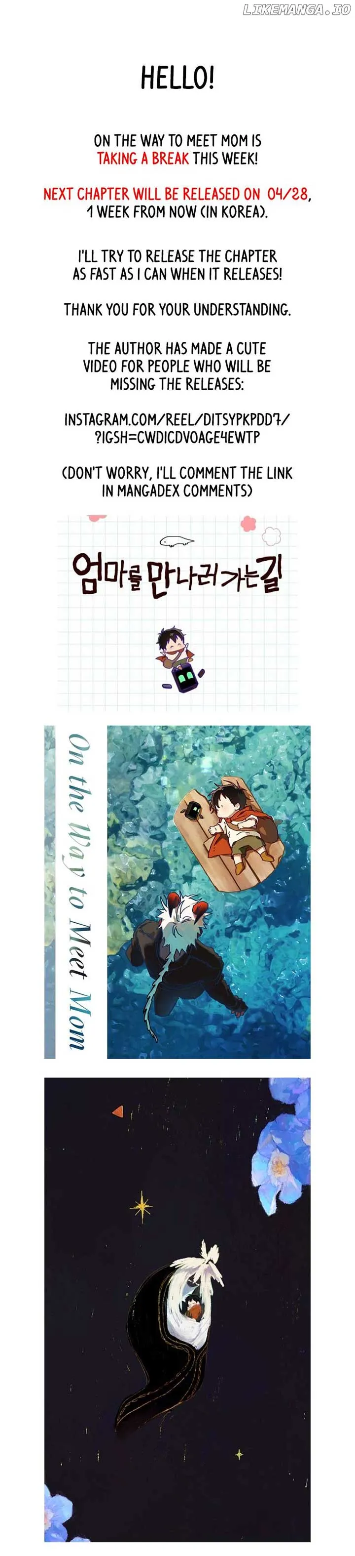 On The Way To Meet Mom Chapter 25.5 Online - página 1
