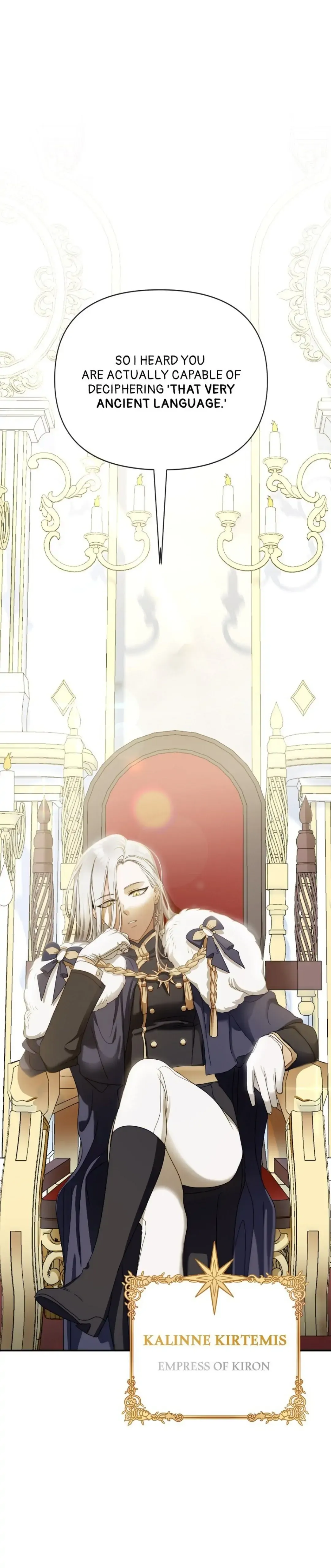 Only I Can Speak the Ancient Language of Magic Chapter 1 Online - página 1