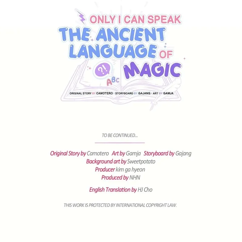 Only I Can Speak the Ancient Language of Magic Chapter 109 Online - página 62