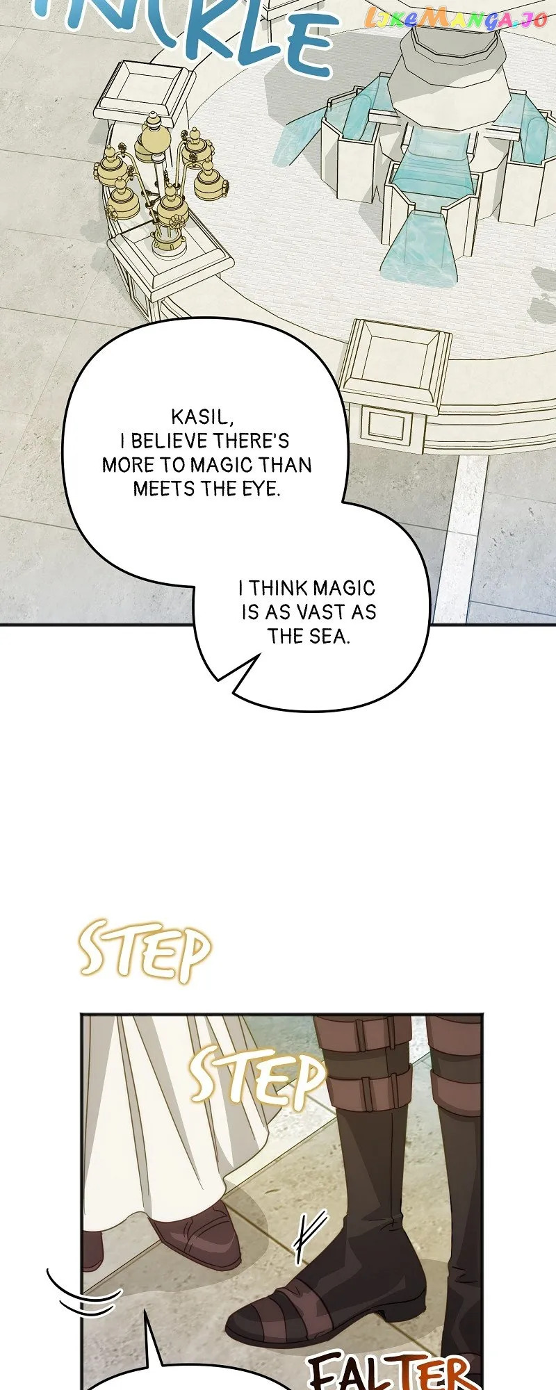 Only I Can Speak the Ancient Language of Magic Chapter 30 Online - página 6