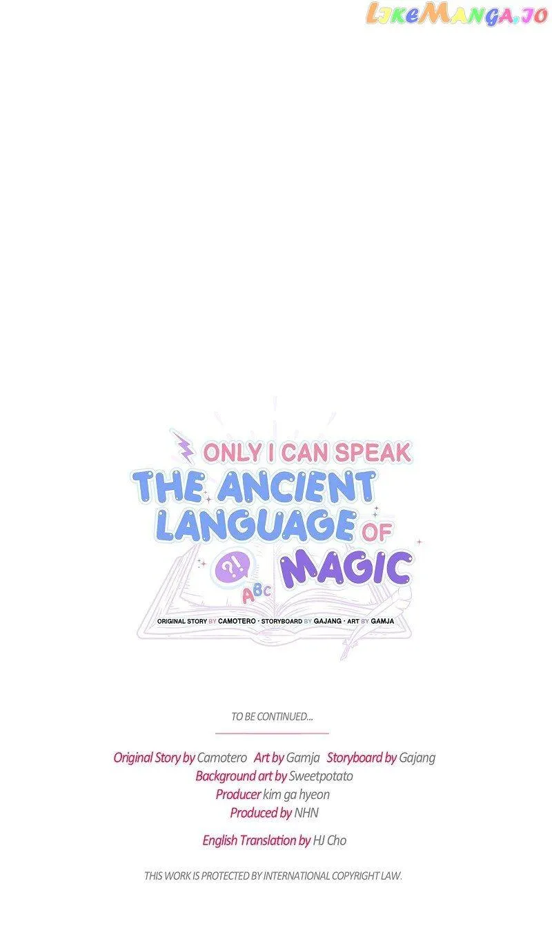 Only I Can Speak the Ancient Language of Magic Chapter 32 Online - página 62