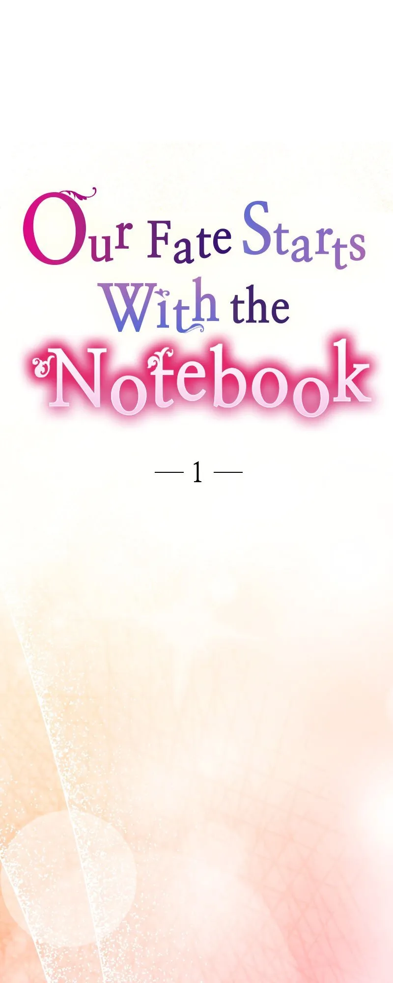 Our Fate Starts With the Notebook Chapter 1 Online - página 43