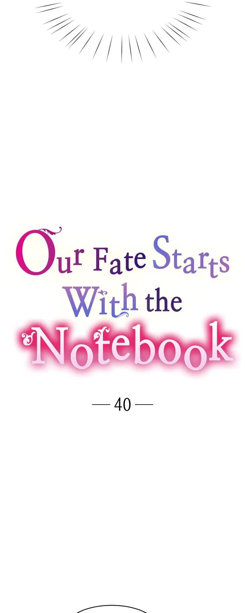Our Fate Starts With the Notebook Chapter 40 Online - página 5