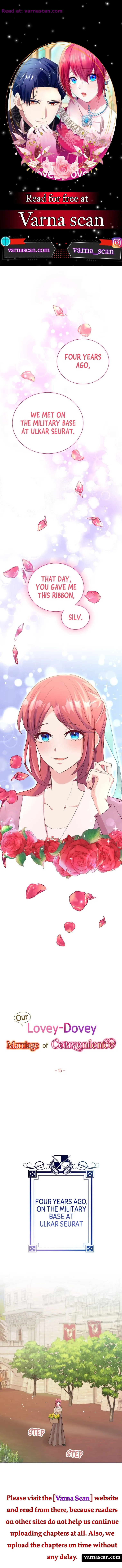 Our Lovey-Dovey Marriage of Convenience Chapter 15 Online - página 1