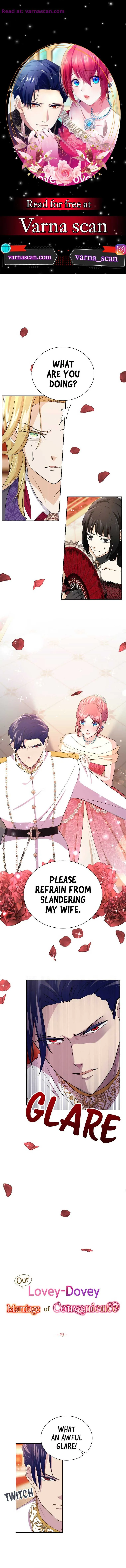 Our Lovey-Dovey Marriage of Convenience Chapter 19 Online - página 1