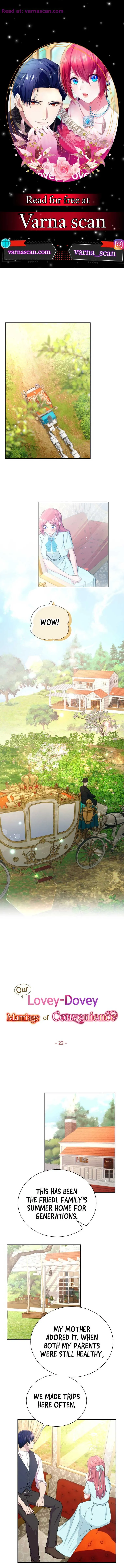 Our Lovey-Dovey Marriage of Convenience Chapter 22 Online - página 1