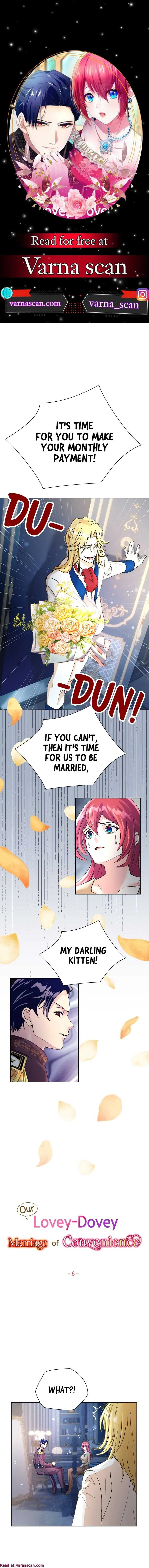 Our Lovey-Dovey Marriage of Convenience Chapter 6 Online - página 1