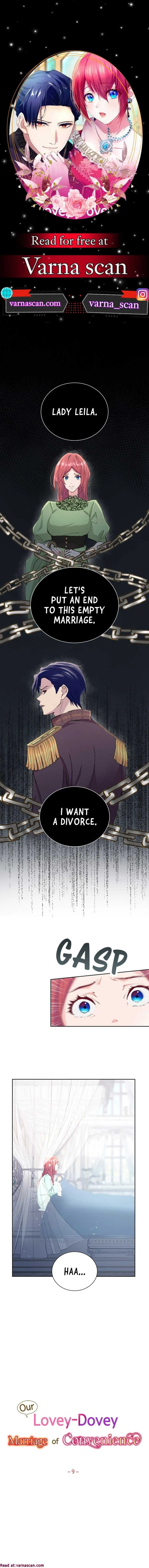 Our Lovey-Dovey Marriage of Convenience Chapter 9 Online - página 1