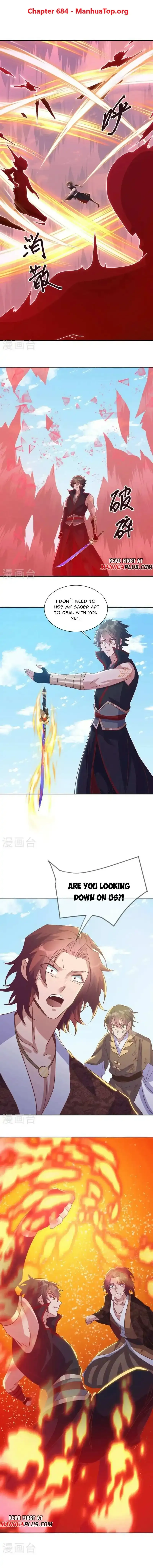 Peerless Battle Spirit Chapter 684 Online - página 1