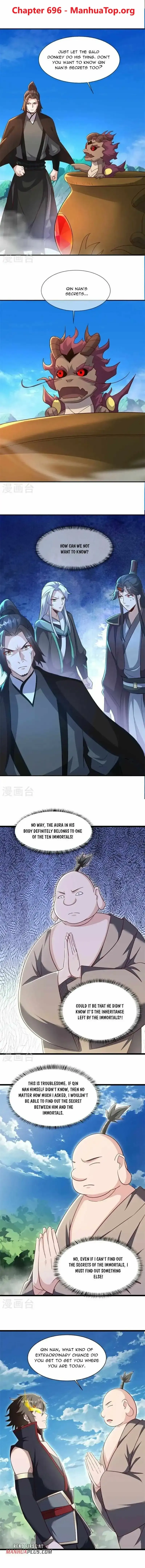 Peerless Battle Spirit Chapter 696 Online - página 1