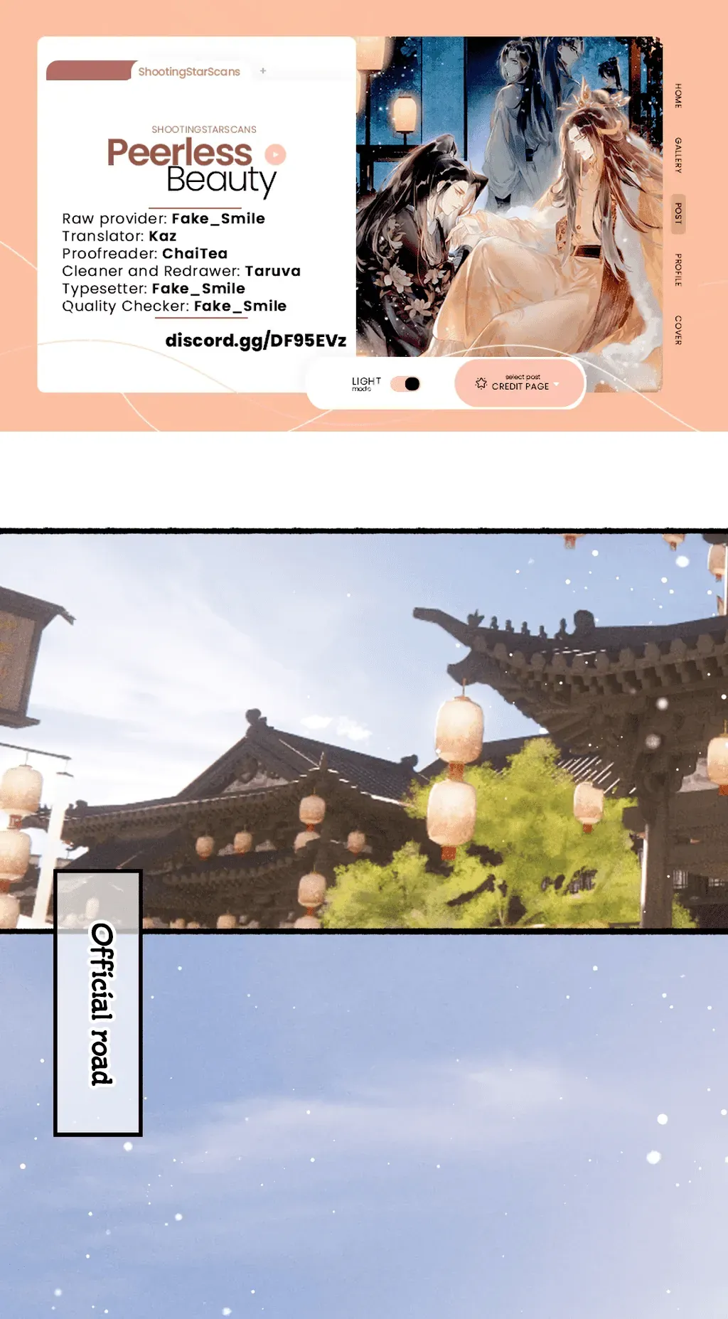Peerless Beauty Chapter 58 Online - página 1