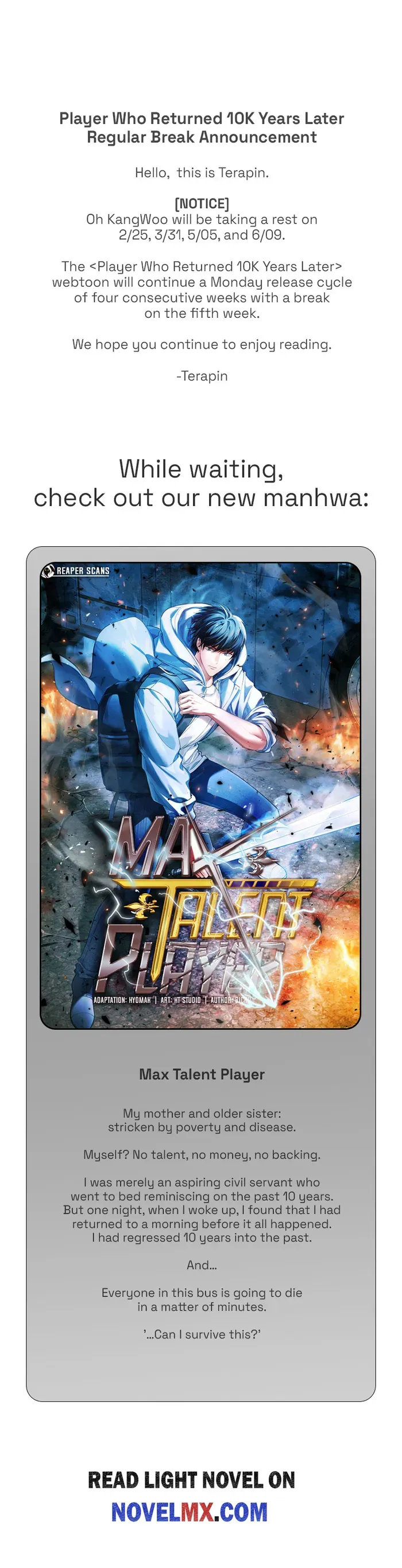 Player Who Returned 10,000 Years Later Chapter 70 Online - página 2