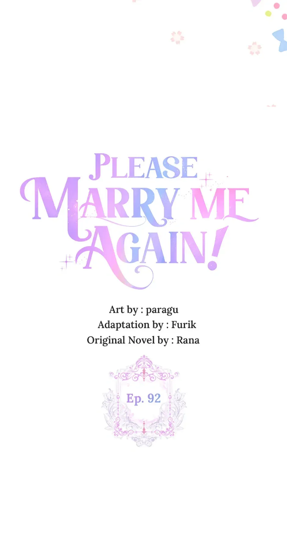 Please Marry Me Again, Husband! Chapter 92 Online - página 8