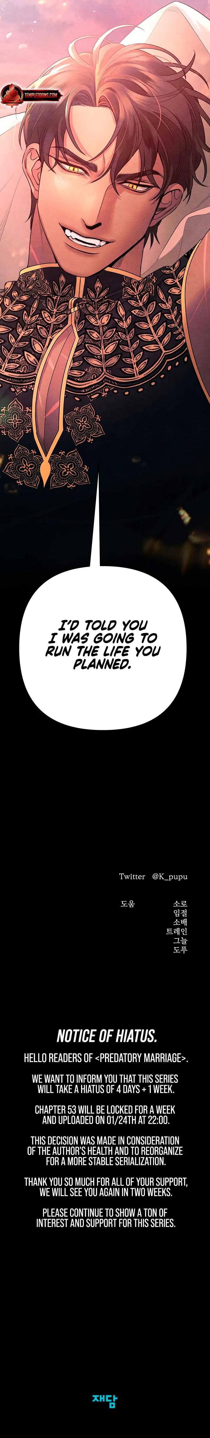 Predatory Marriage Chapter 52 Online - página 13