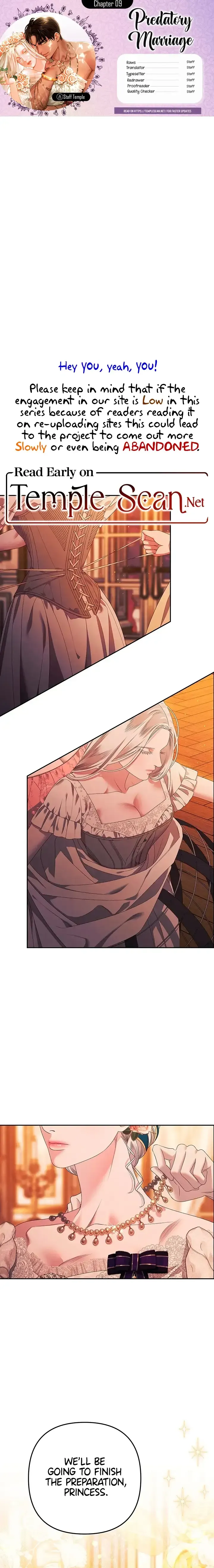 Predatory Marriage Chapter 9 Online - página 1