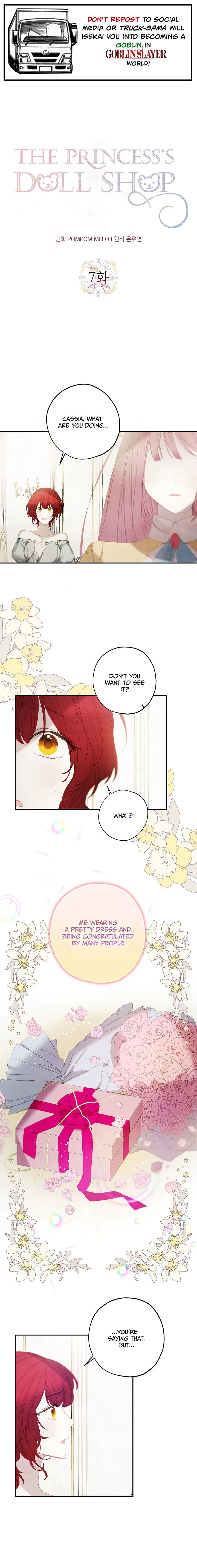 Princess’s Doll Shop Chapter 7 Online - página 1