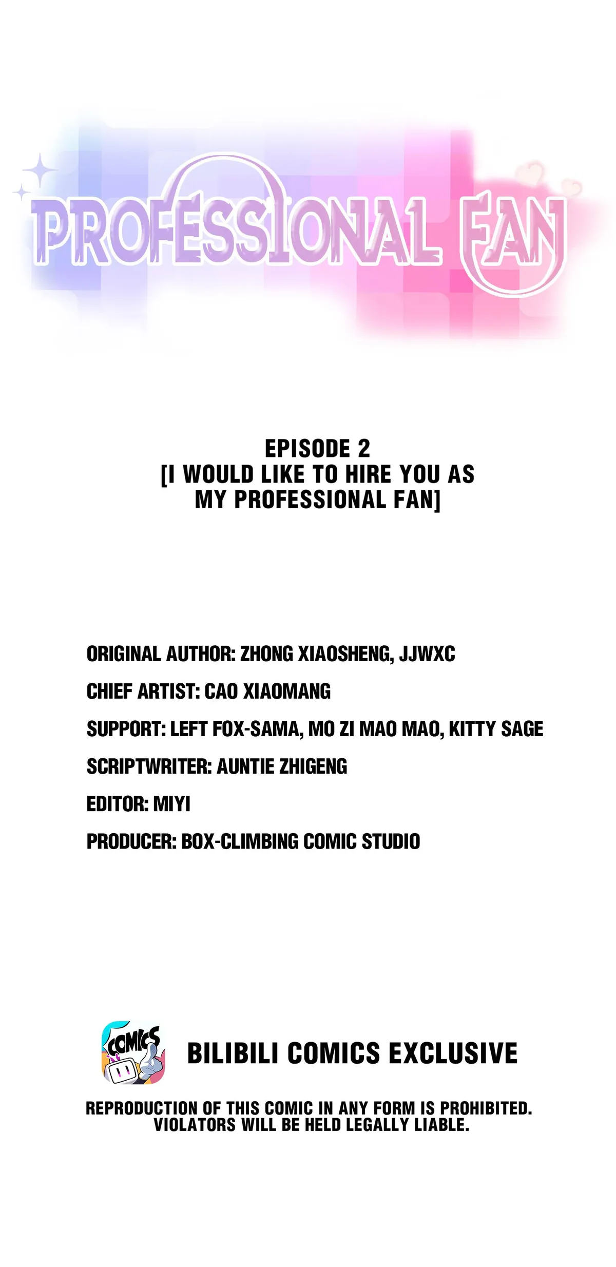 Professional Fan Chapter 2 Online - página 2