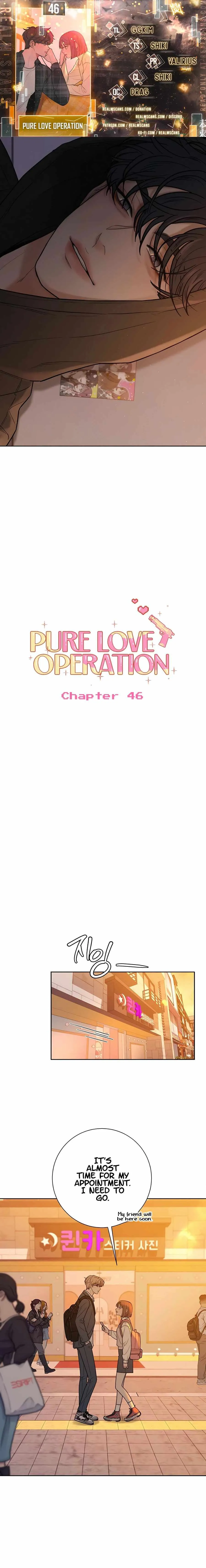 Pure Love Operation Chapter 46 Online - página 1