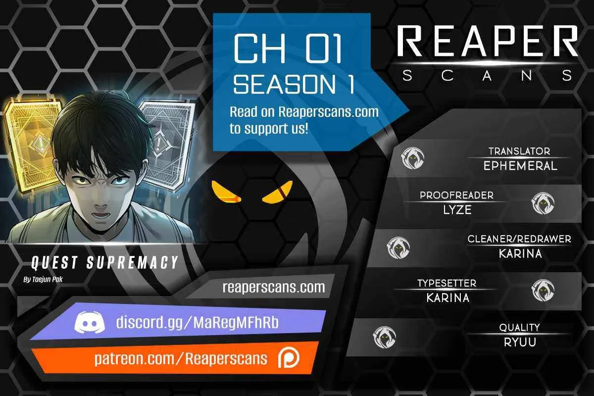 Quest Supremacy Chapter 1 Online - página 1
