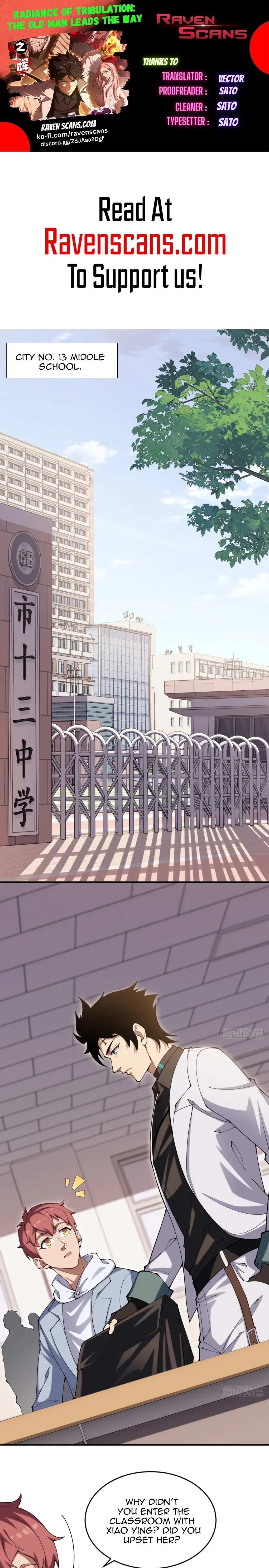 Radiance of Tribulation: The Old Man Leads the Way Chapter 4 Online - página 1