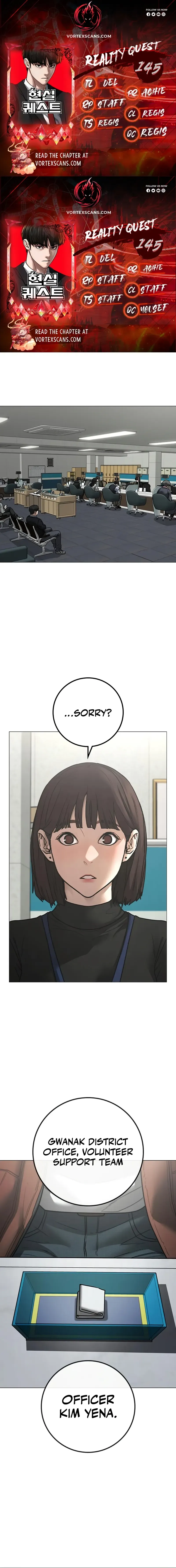 Reality Quest Chapter 145 Online - página 1