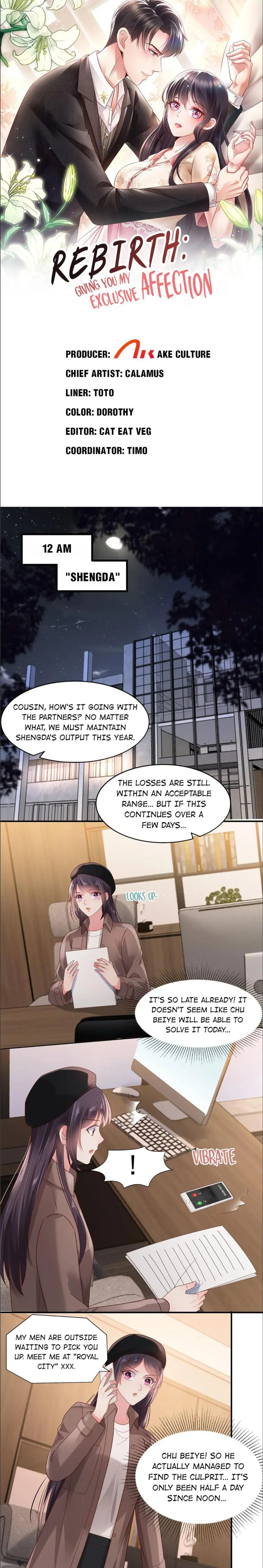 Rebirth Meeting: For You and My Exclusive Lovers Chapter 95 Online - página 1