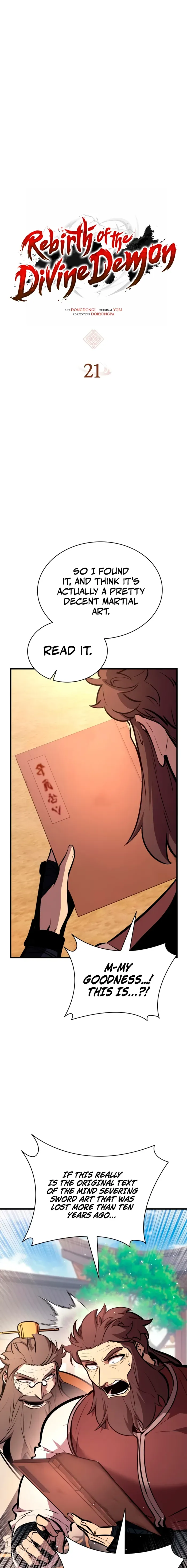 Rebirth of the Divine Demon Chapter 21 Online - página 9