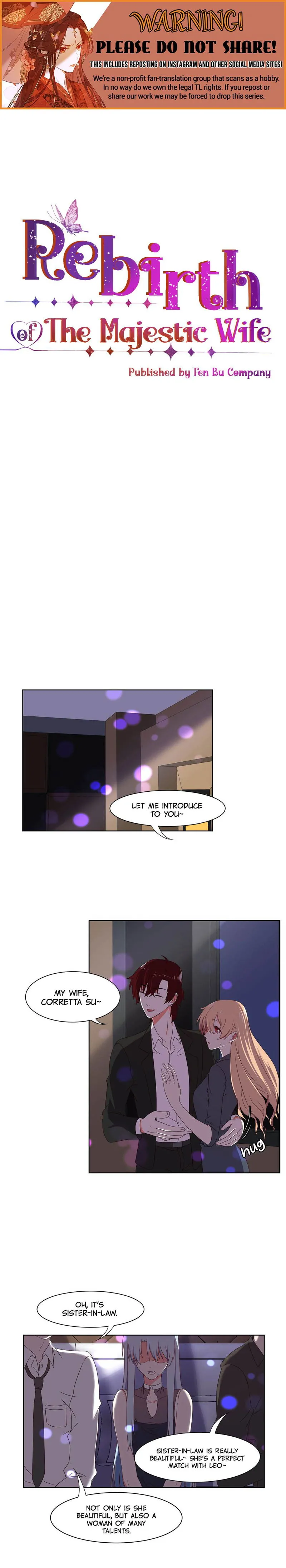 Rebirth of the Majestic Wife Chapter 44 Online - página 1