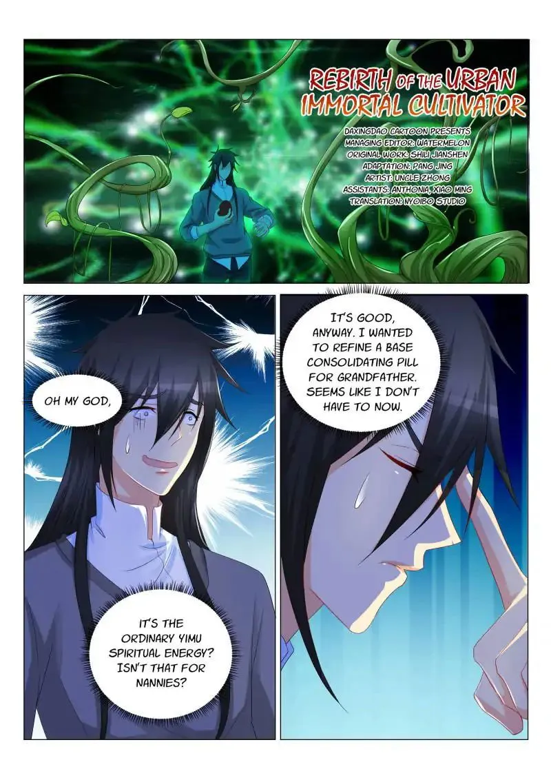 Rebirth Of The Urban Immortal Cultivator Chapter 134 Online - página 9