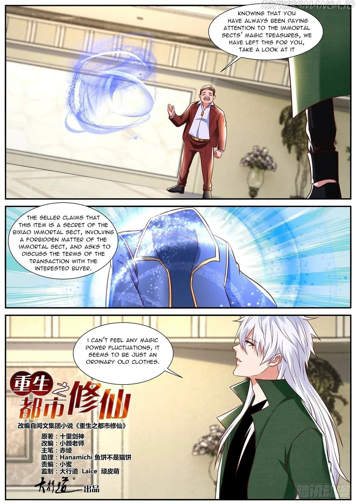 Rebirth Of The Urban Immortal Cultivator Chapter 828 Online - página 2