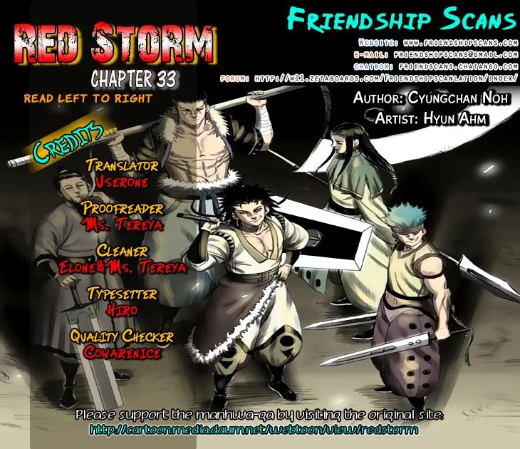 Red Storm Chapter 33 Online - página 1