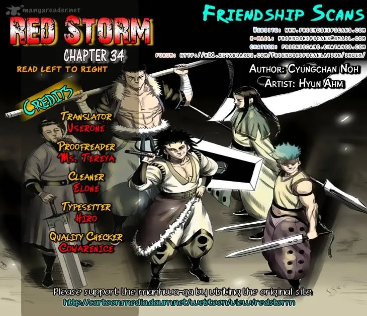 Red Storm Chapter 34 Online - página 1