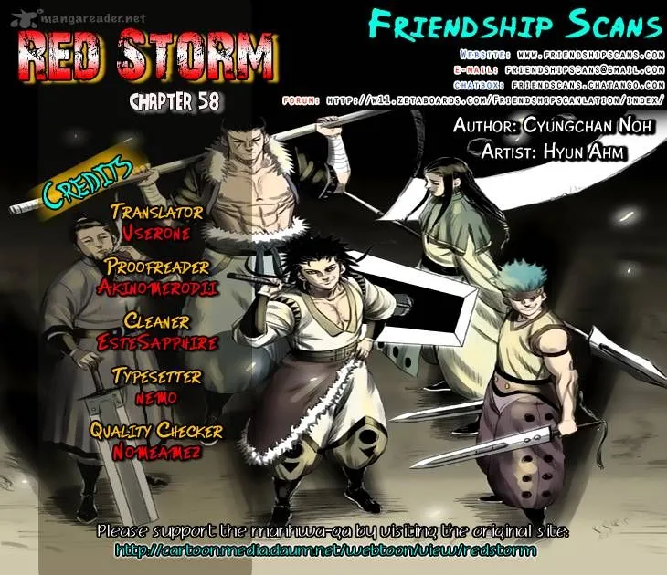 Red Storm Chapter 58 Online - página 1