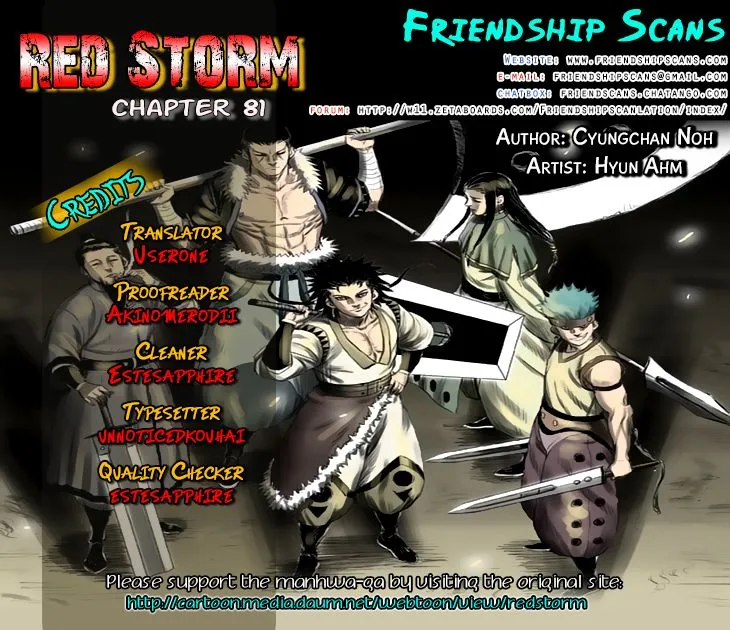 Red Storm Chapter 81 Online - página 1