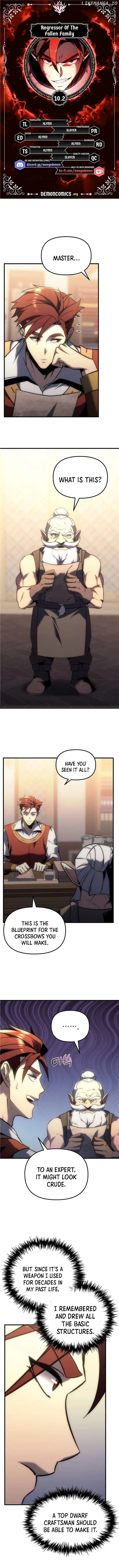 Regressor of the Fallen family Chapter 10.2 Online - página 1