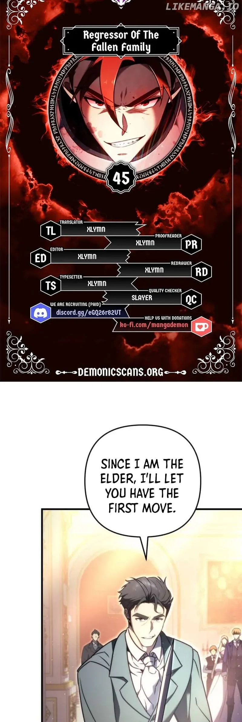 Regressor of the Fallen family Chapter 45 Online - página 2
