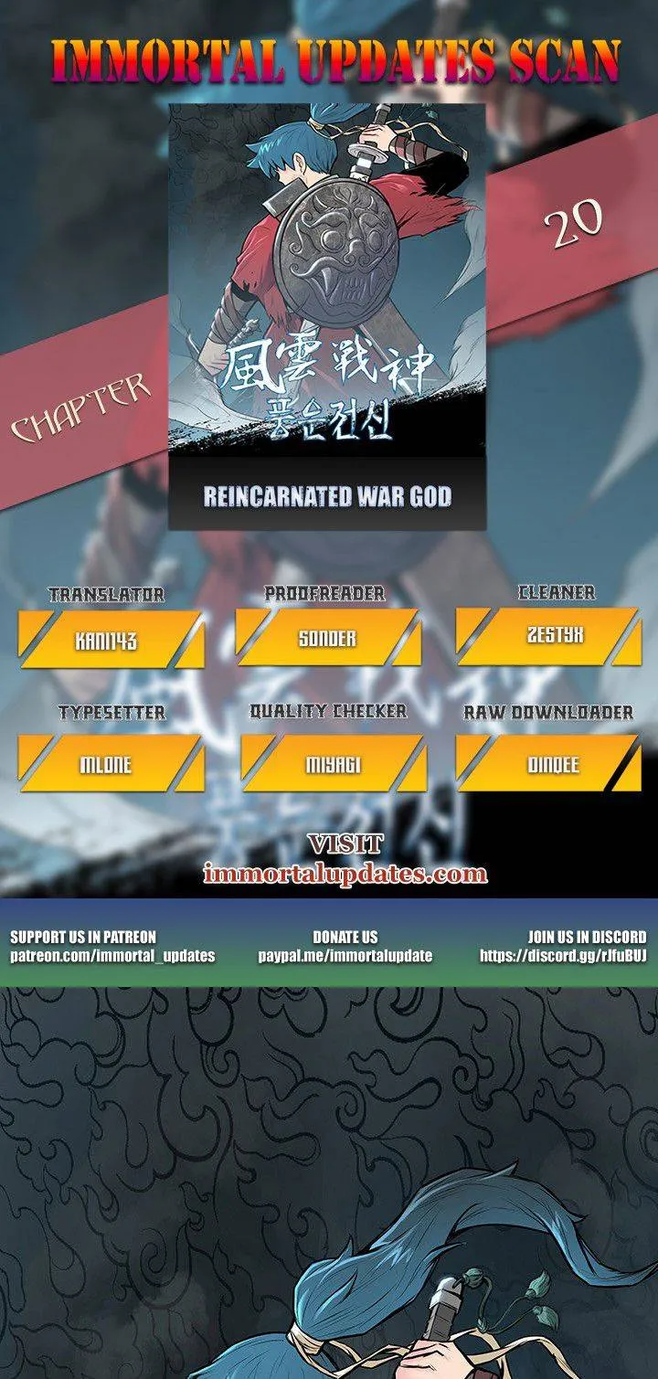 Reincarnated War God Chapter 20 Online - página 1