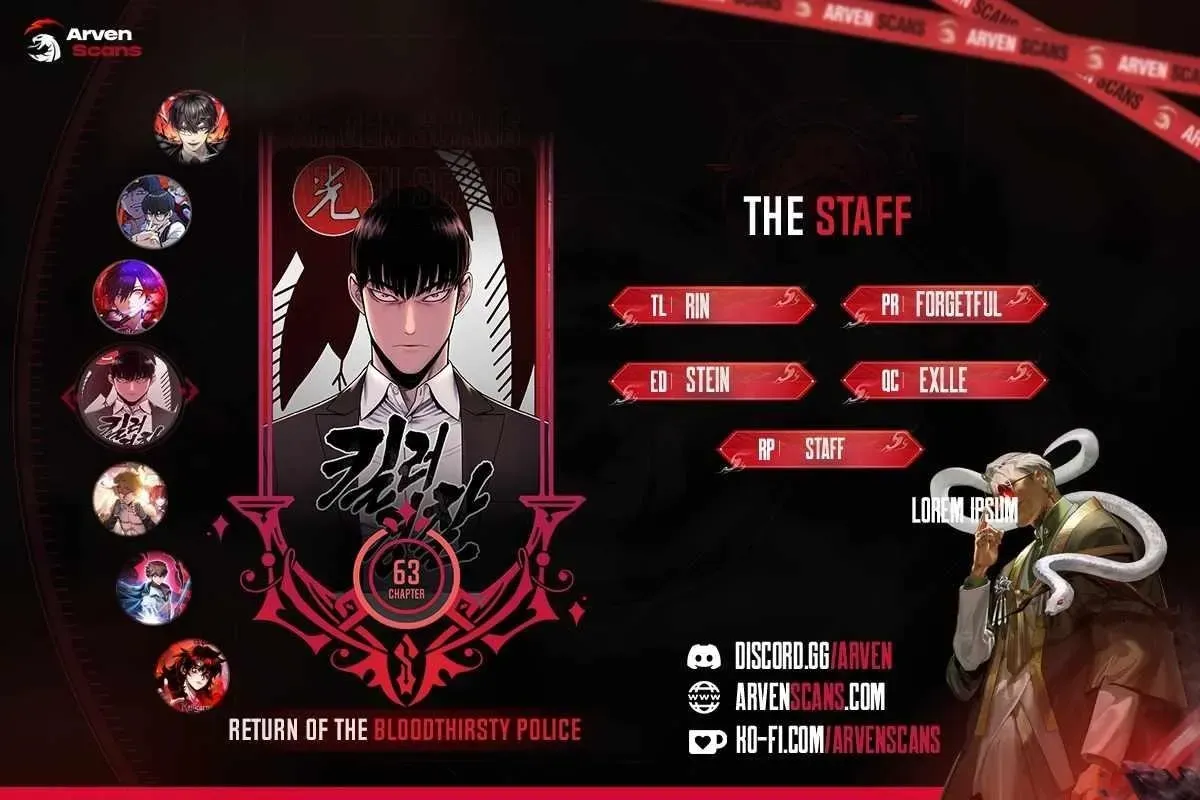 Return of the Bloodthirsty Police Chapter 63 Online - página 1