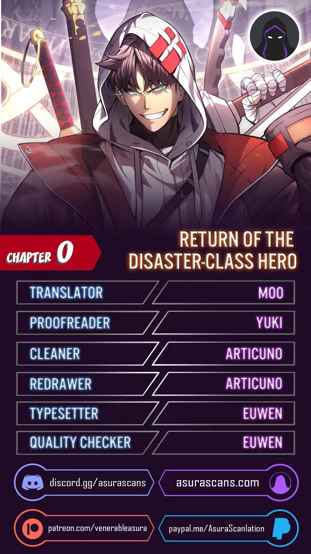 Return of the Disaster-Class Hero Chapter 0.1 Online - página 1