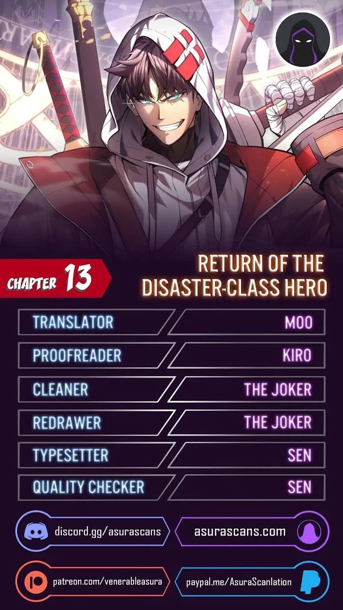 Return of the Disaster-Class Hero Chapter 13 Online - página 1