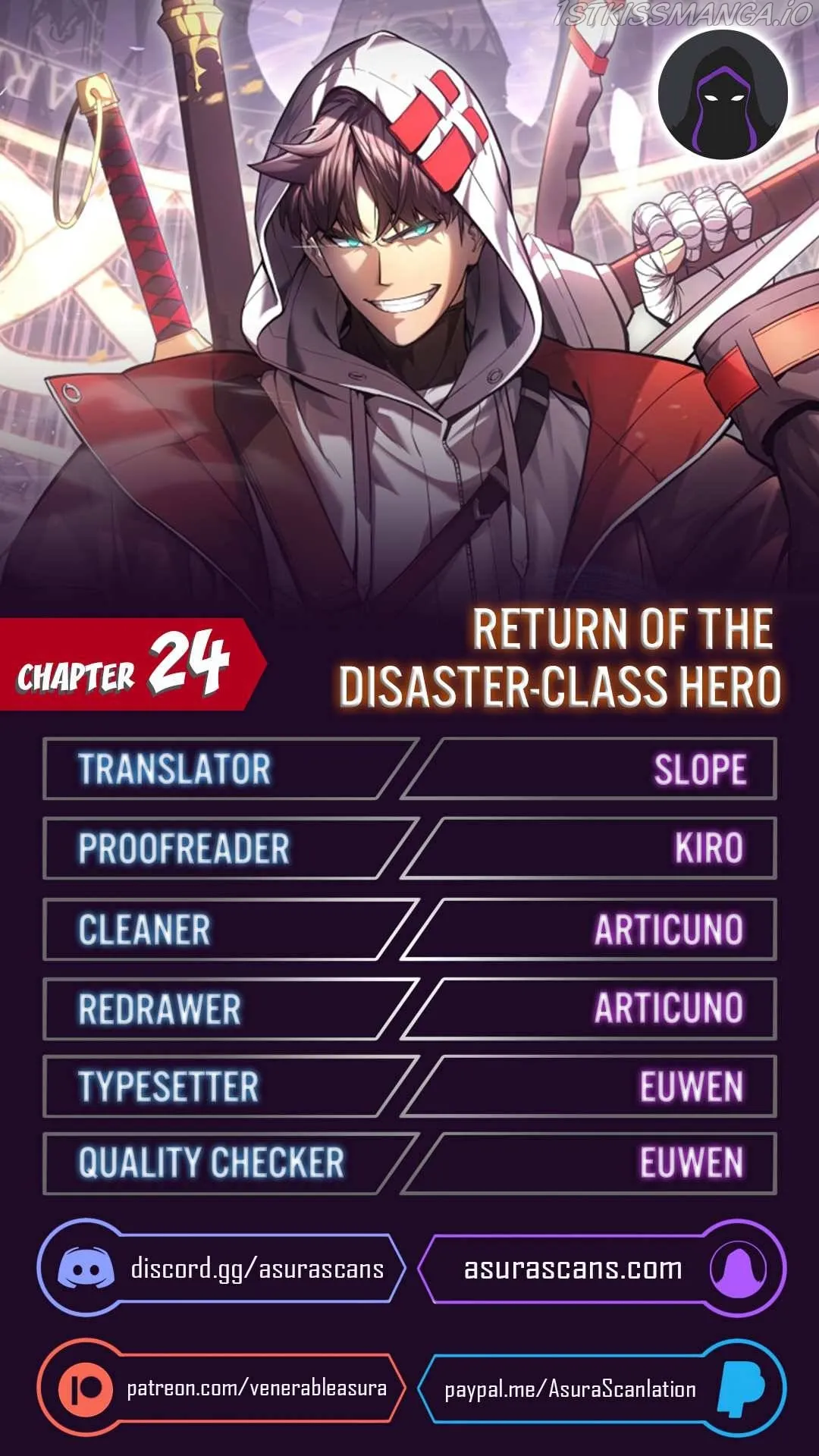 Return of the Disaster-Class Hero Chapter 24 Online - página 1