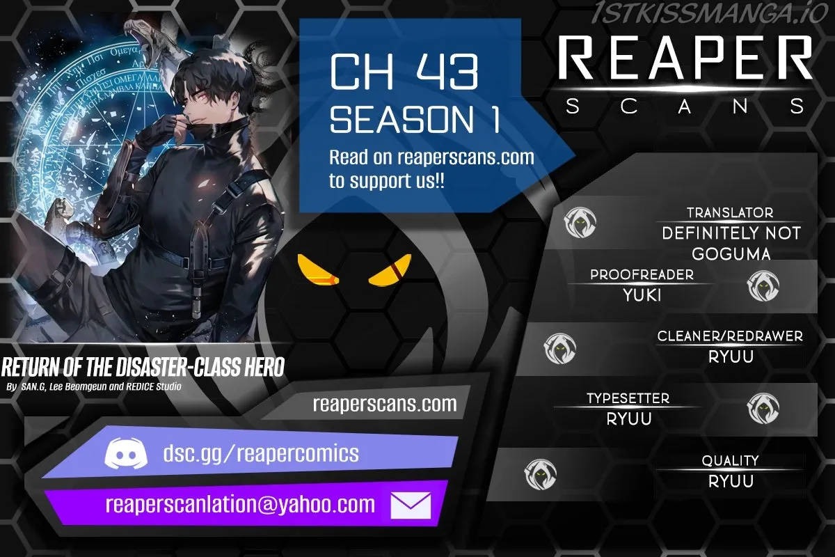 Return of the Disaster-Class Hero Chapter 43 Online - página 1